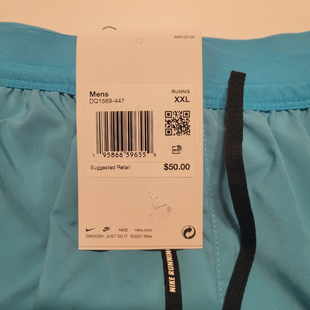 Nike Flex Stride Men's 5" Brief Running Shorts Blue - Picture 4 of 16